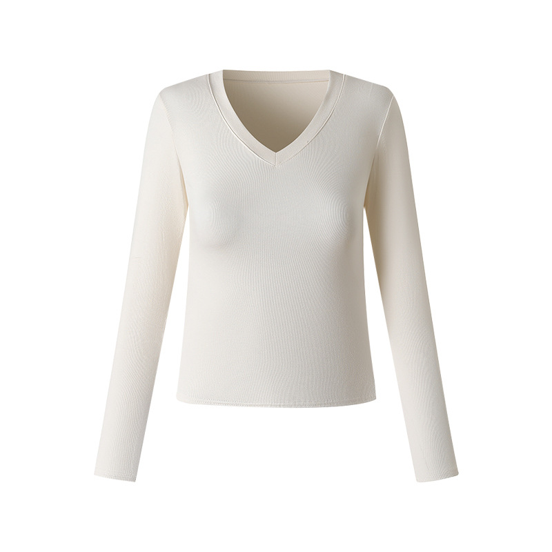 Tops & T-Shirts |  Dames T-Shirt Met V-Hals Basics Basics